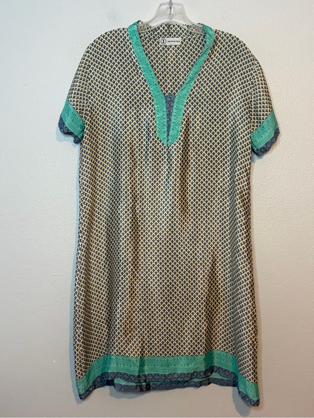 Jayshree Dalal short-sleeve shift dress